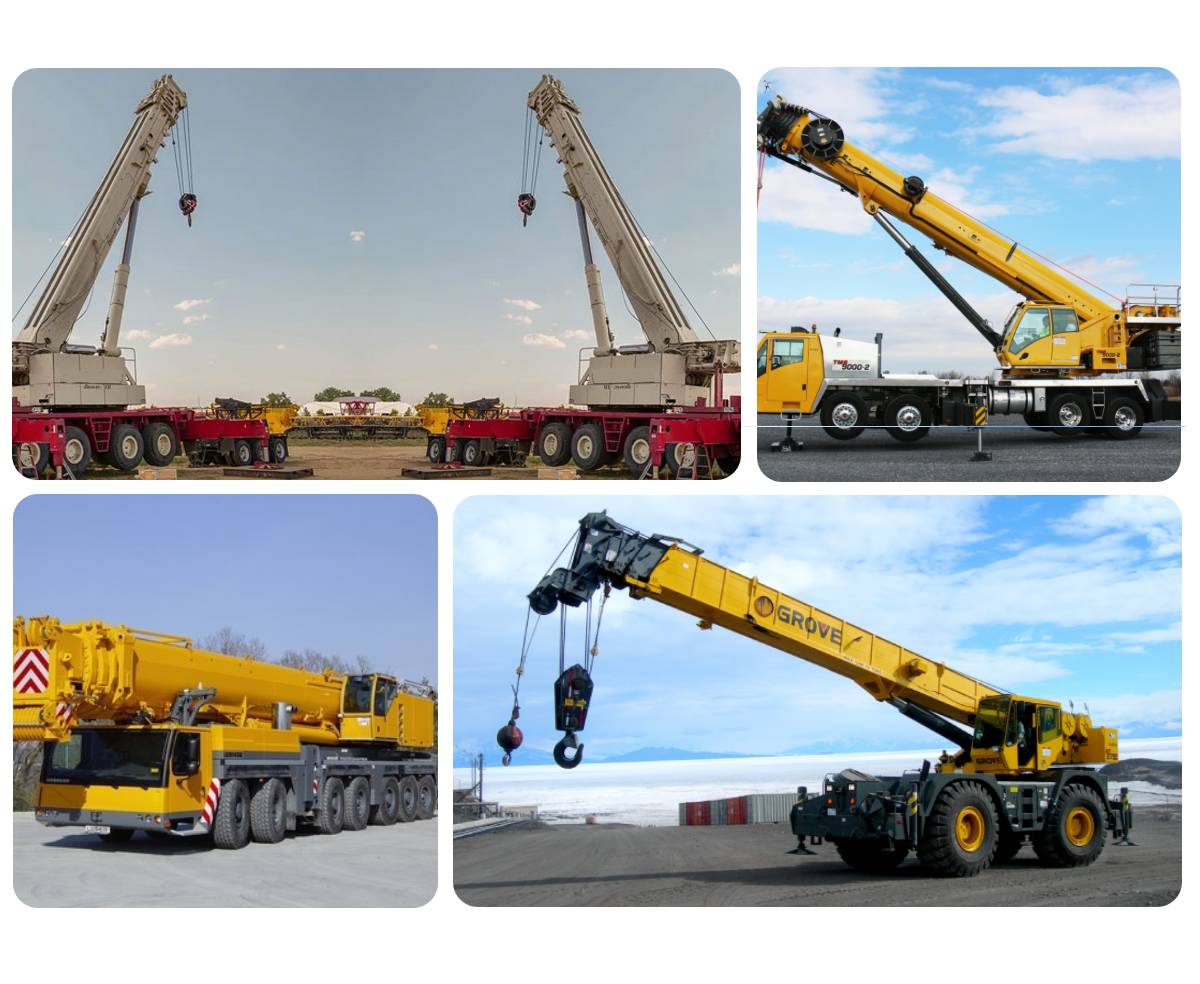 Cranes Rental in Doha, Qatar - 3M International